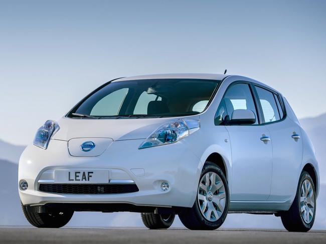 Nissan Leaf electric car (2014). Picture: Supplied
