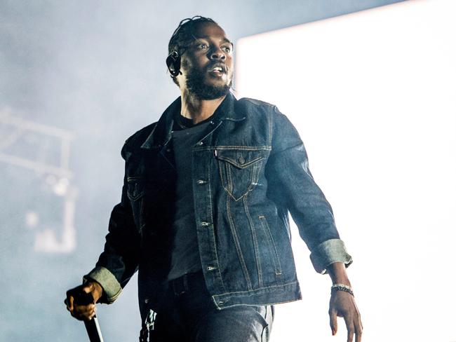 Kendrick Lamar steered the Black Panther soundtrack. Picture: Amy Harris/Invision/AP