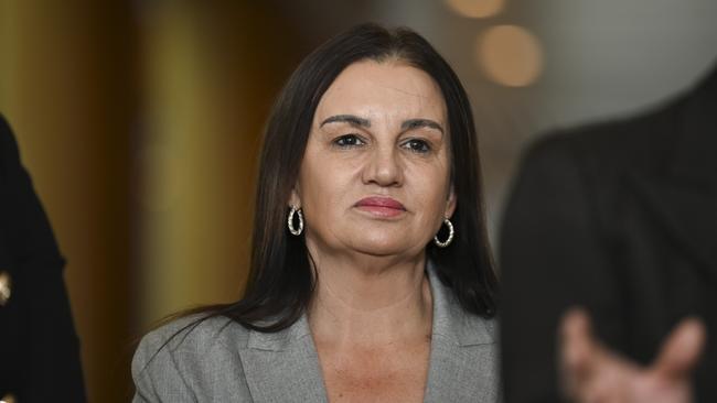 Tasmanian Senator Jacqui Lambie led the Select Committee which recommended the ADF only be used as a “last resort”. Picture: NCA NewsWire / Martin Ollman