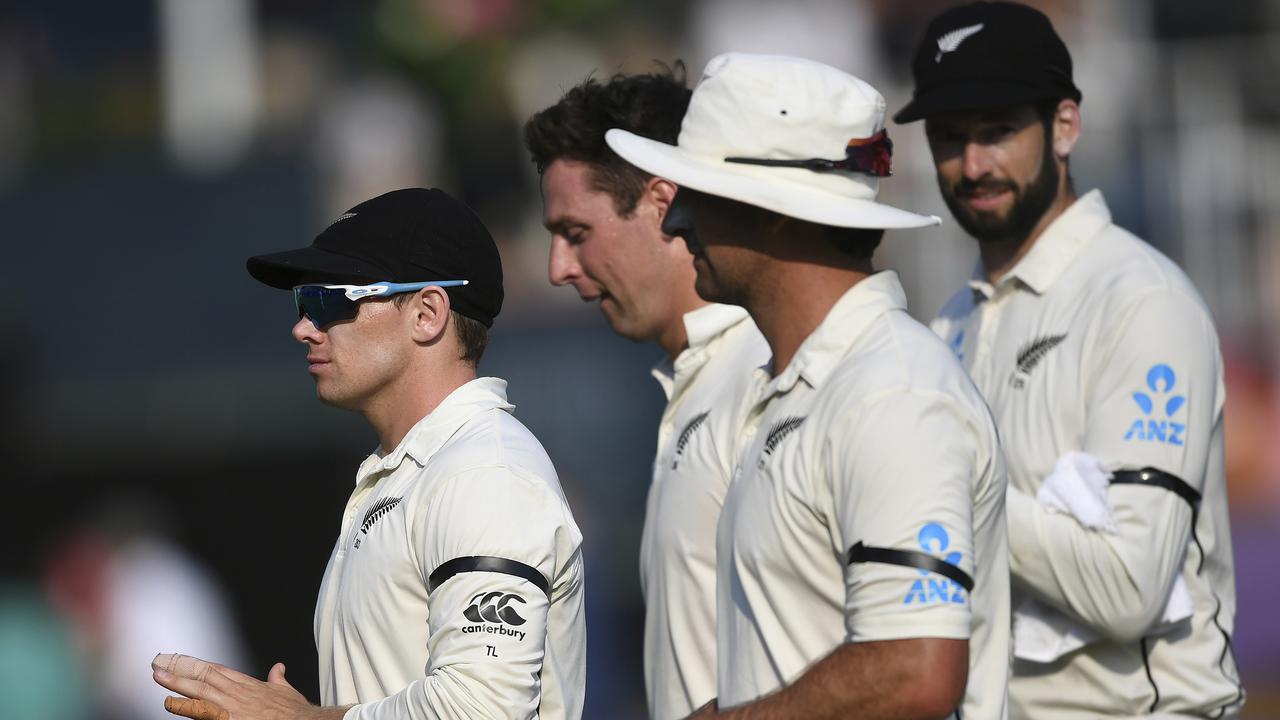 New Zealand were forced into five changes on a chaotic first morning of the third Test at the SCG.