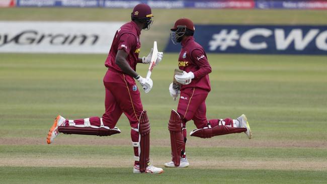 Jason Holder (l) has proved and able and measured leader of this West Indies side.