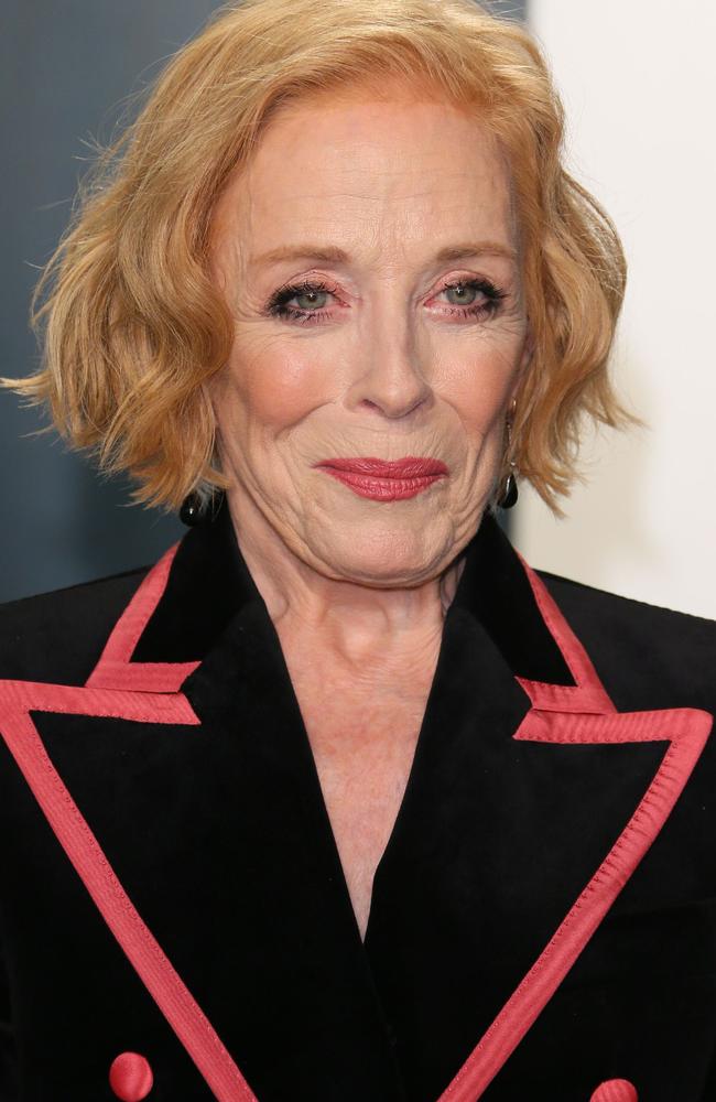 Playwright and actress Holland Taylor won an Emmy for her role in Two and a Half Men in 2008. Picture: AFP.