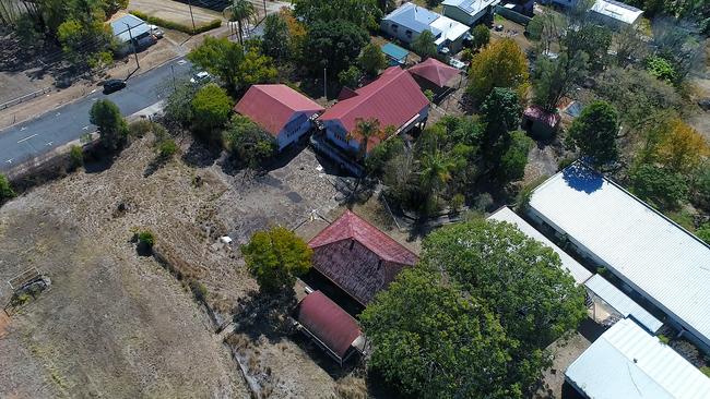 Three heritage buildings remain on the site of the old Blackstone State School.