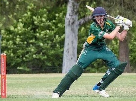 Zak Keogh on the attack. Picture: NSW Cricket.