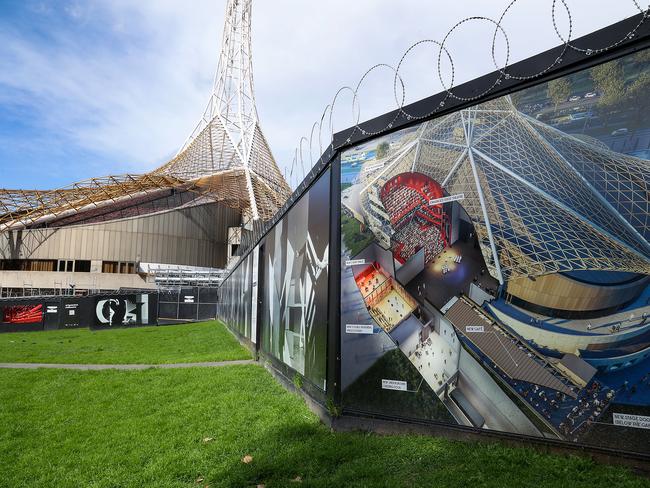 Melbourne Arts Precinct is getting a major facelift. Picture: NewsWire/Ian Currie
