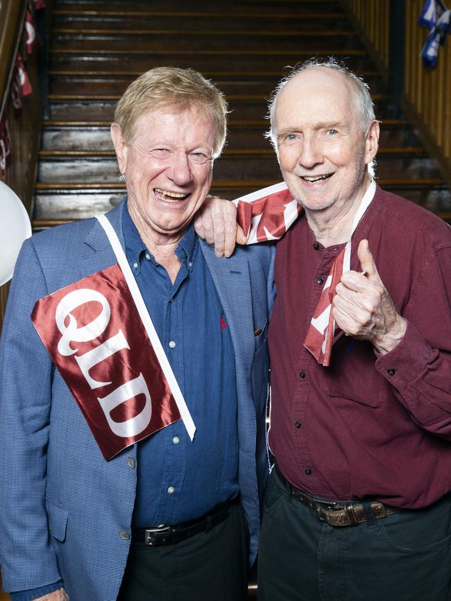 State of Origin: The Musical! Premiere, Princess Theatre Woolloongabba. Kerry O'Brien and Hugh Lunn. 30.11.2019 - Picture: Renae Droop/RDW Photography