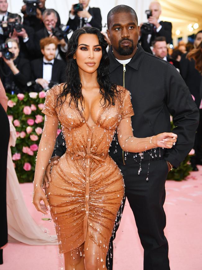 Date night for Kim Kardashian and Kanye West. Picture: Getty Images