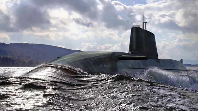 Royal Australian Navy submariners will begin training on a nuclear propelled British submarine. Picture: AFP