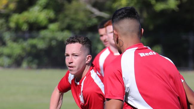 Palm Beach Currumbin's Tom Weaver at training.. Picture Glenn Hampson