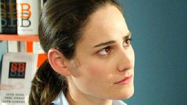 Bianca Biasi as cop Pia Correlli in Home and Away.