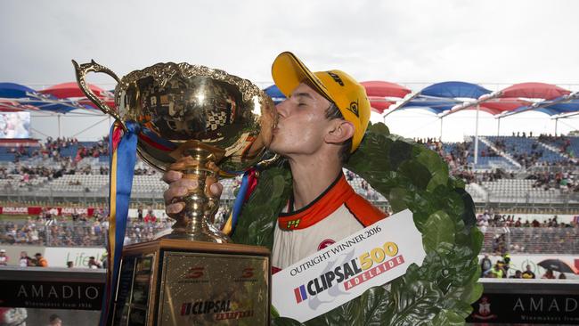 Nick Percat of Lucas Dumbrell Racing during the Clipsal 500, 2016.