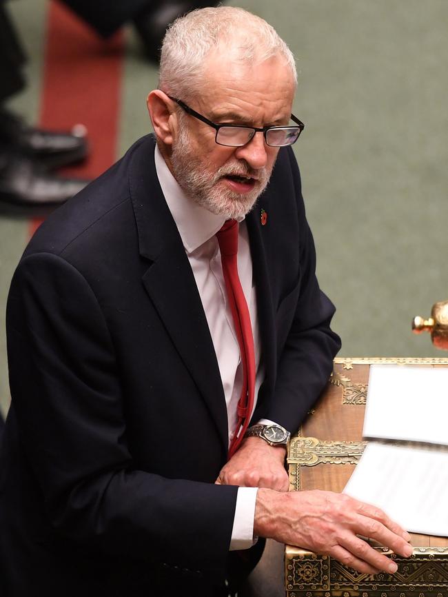 Labour leader Jeremy Corbyn. Picture: AFP