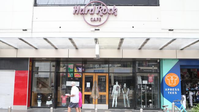 Pictures at the Hard Rock Cafe in Surfers Paradise which closed in May 2022.