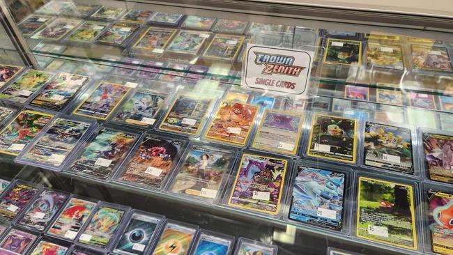 EVO Games Pokemon card display