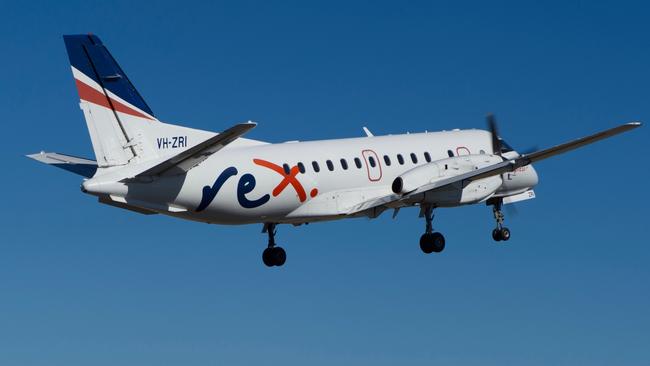 Rex has a fleet of 61 Saab 340s which are used on regional routes. Picture: Supplied.