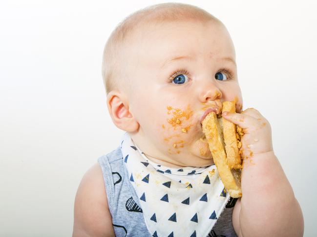 Experts suggest exposure to peanuts and eggs in the first year of life could be beneficial. Picture: Lachie Millard