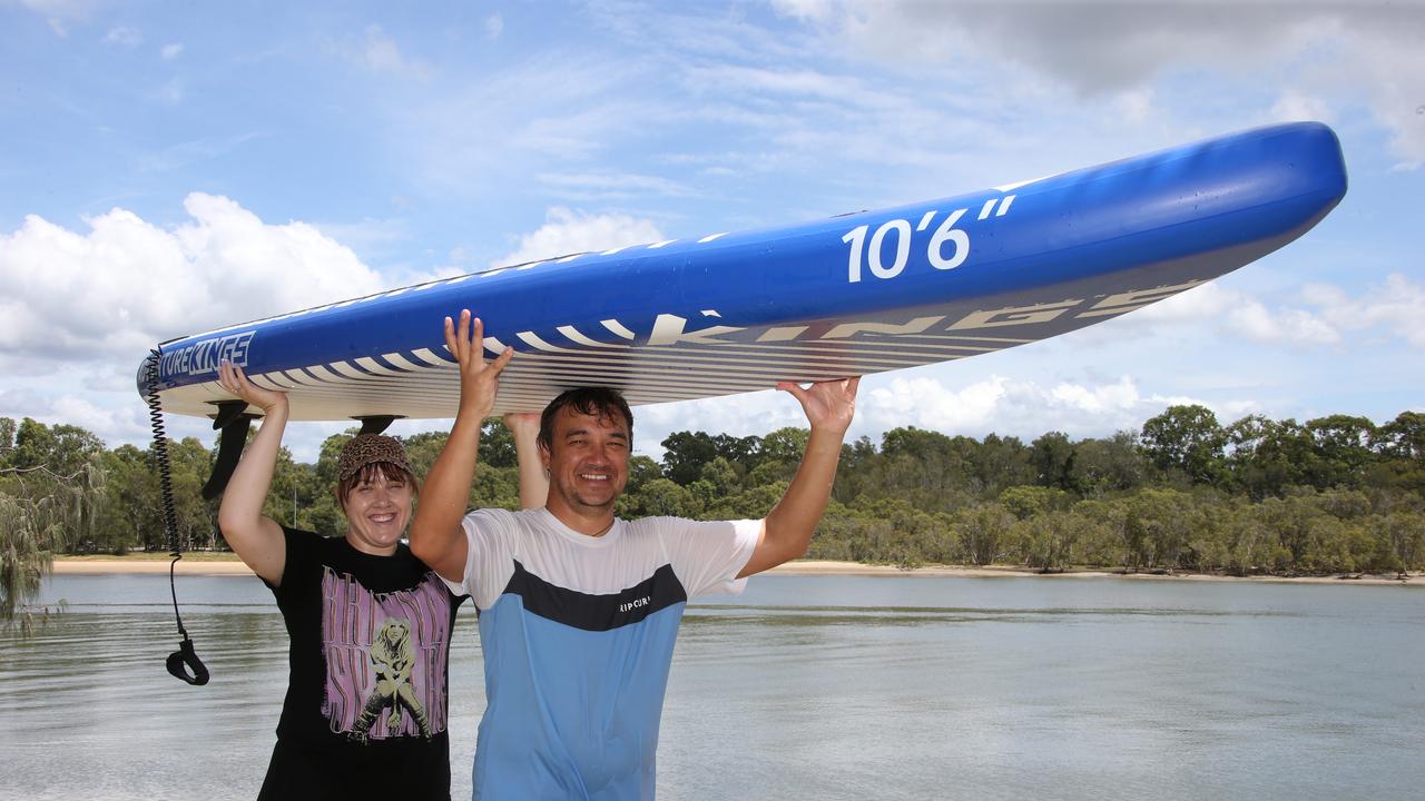 Brooke and Jeremy Barnett of Reedy Creek.. Picture Glenn Hampson