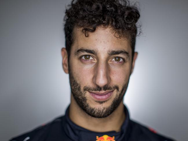MONTMELO, SPAIN - MARCH 10: (EDITORS NOTE: Image was altered with digital filters.) Daniel Ricciardo of Australia and Red Bull Racing poses for a portrait during the final day of Formula One winter testing at Circuit de Catalunya on March 10, 2017 in Montmelo, Spain. (Photo by Mark Thompson/Getty Images)