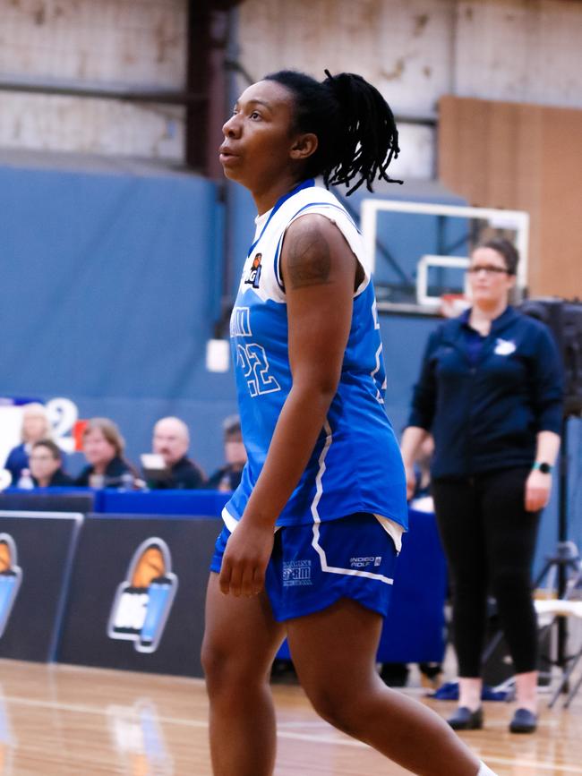 B'hrea Griffin injured her ankle against Chelsea in round 14. Picture: Jack Maultby.