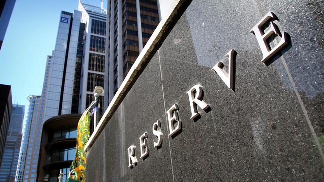 Generic pic of Reserve Bank of Australia building (RBA) at Martin Place in the Sydney CBD.