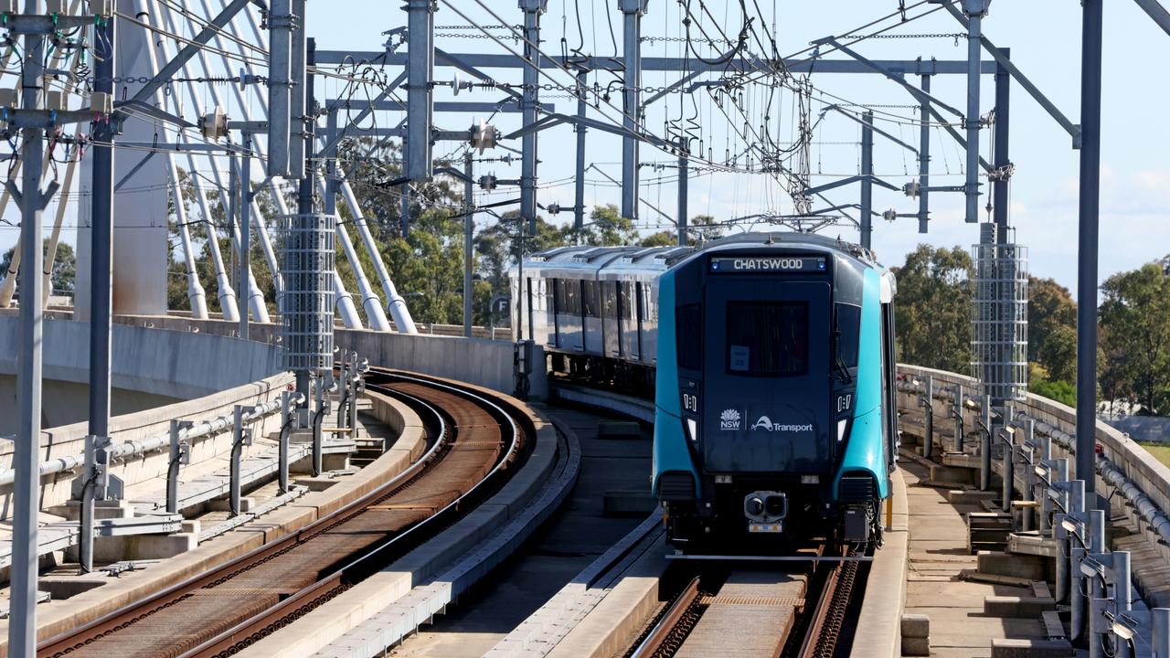 Sydney Metro's new trains for the City &amp; Southwest line have undergone safety testing, marking a major milestone in the multibillion-dollar project. Picture: Supplied by NSW Government