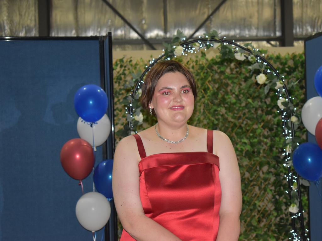 Sancha MacPherson at Stanthorpe State High School's 2023 formal (Photo: NRM)