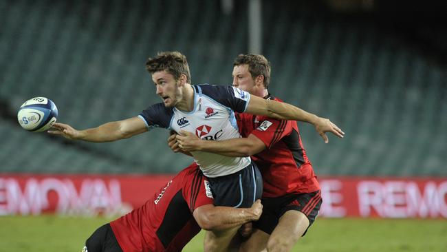 Michael Hodge in action for the Waratahs back in 2013.