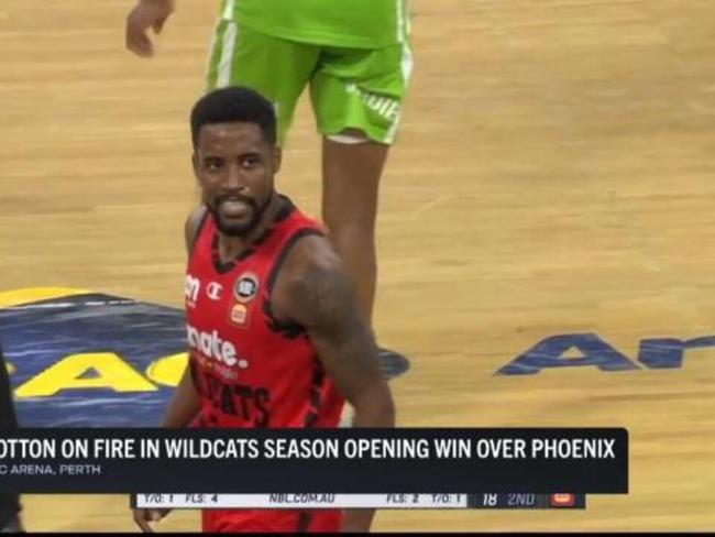 Cotton catches fire at Hoopsfest