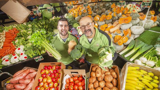 Number 9: Jarrod Vicari and Tony Certoma of Delightful Frootz, Whittlesea. Picture: Rob Leeson