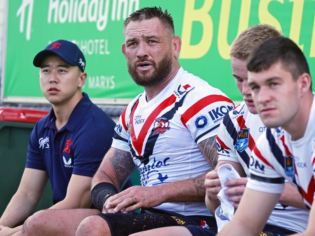 Jared Waerea-Hargreaves played round one of the NSW Cup. Picture: Sam Ruttyn