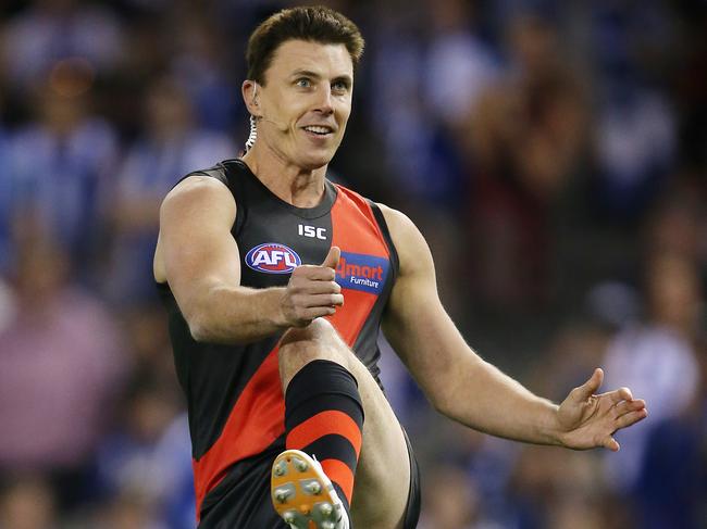 Matthew Lloyd never considered leaving the Bombers. Picture: Michael Klein