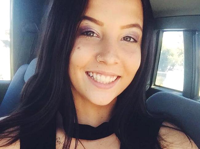 Chloe Jade Mason also known as "CJ" who was allegedly chased and shot by two men in a suburban street in Caboolture.