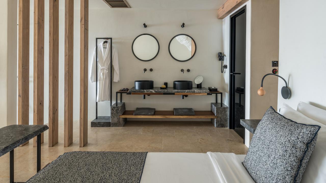 A room at Acro suites in Crete.