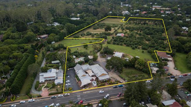 The Mt Tamborine land is 6ha. Photo: Supplied