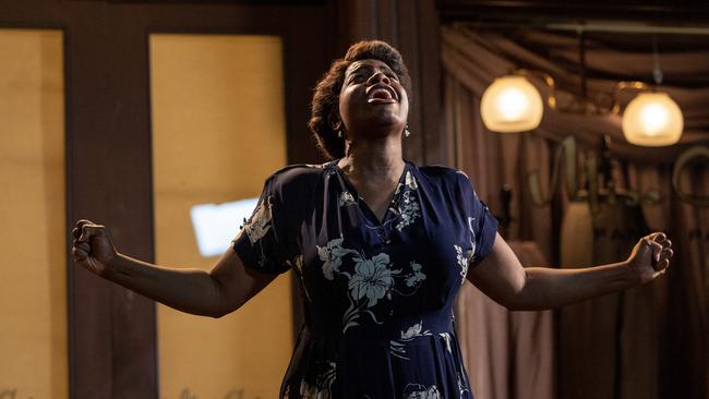 Fantasia Barrino in a scene from the movie musical The Color Purple.