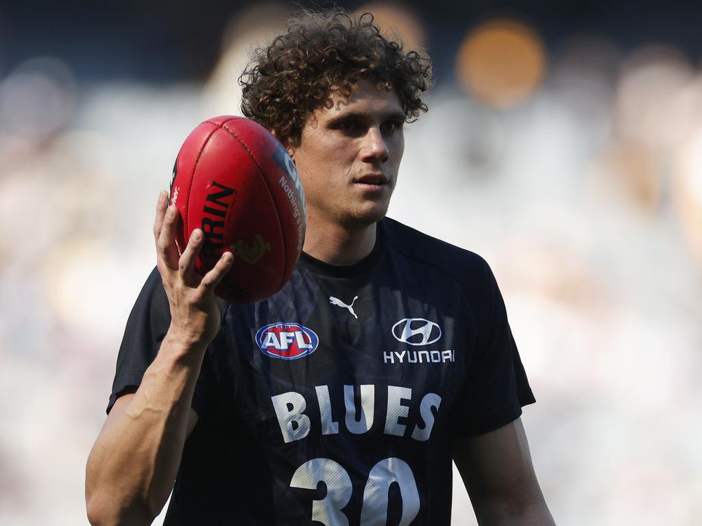 Charlie Curnow’s owners are holding their breath. Picture: Daniel Pockett/Getty Images