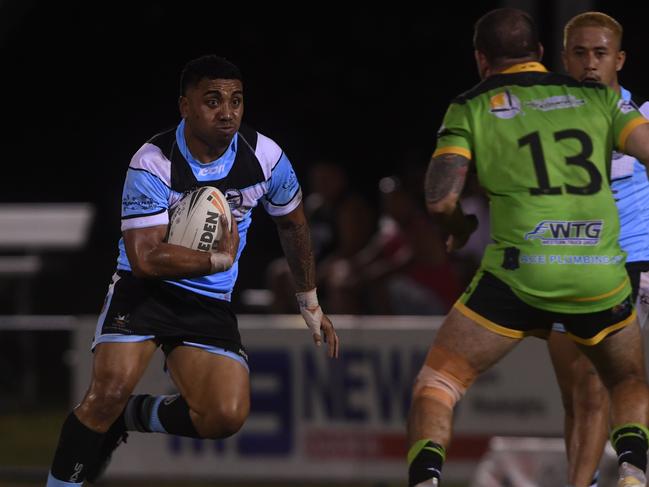 Northern Sharks Anthony Castro in the NRLNT Grand Final 2022. Picture: (A)manda Parkinson