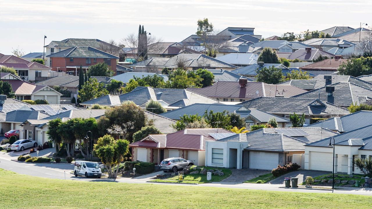 ADELAIDE, AUSTRALIA - NewsWire Photos AUGUST 19, 2021: Housing stock in Noarlunga Downs. Picture: NCA NewsWire /Brenton Edwards