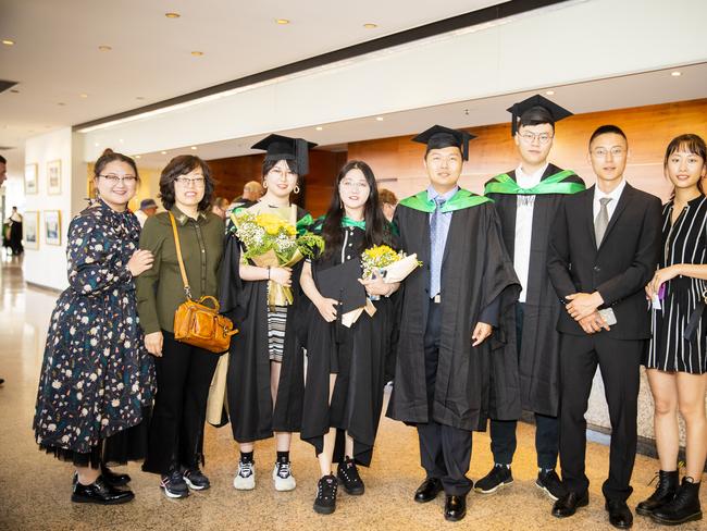University of Tasmania Hobart Graduations 2019, Wednesday morning. Picture: RICHARD JUPE