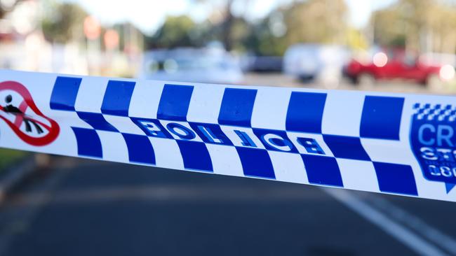 SYDNEY, AUSTRALIA - NEWSWIRE PHOTOS June 14 2022: A general stock image of a Police tape in Sydney. Picture NCA Newswire/ Gaye Gerard.