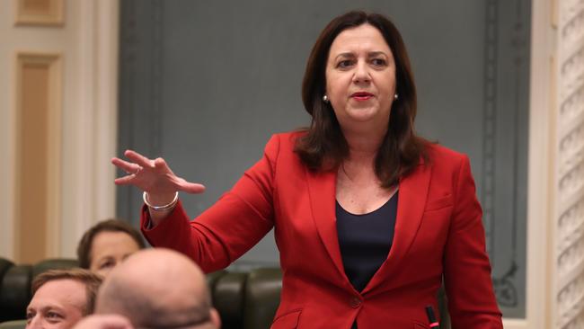 Queensland Premier Annastacia Palaszczuk. Picture: Annette Dew