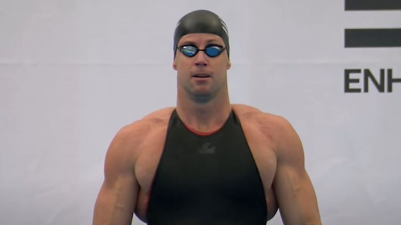 James Magnussen was seriously jacked. Photo: Enhanced Games.