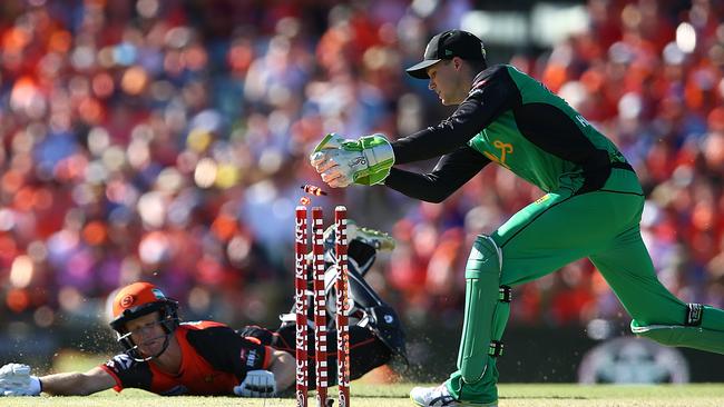 Stars keeper Peter Handscomb will play out the rest of the BBL season. Picture: Getty Images