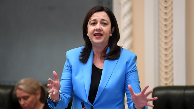 Queensland Premier Annastacia Palaszczuk. Picture: NCA NewsWire / Dan Peled