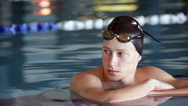 Brad Woodward training at Mingara on the Central Coast as a youngster.