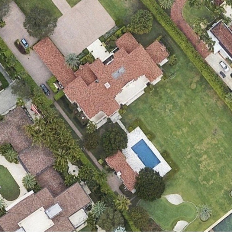 The third property that Jeff Bezos reportedly bought on Indian Creek Island. Picture: Google