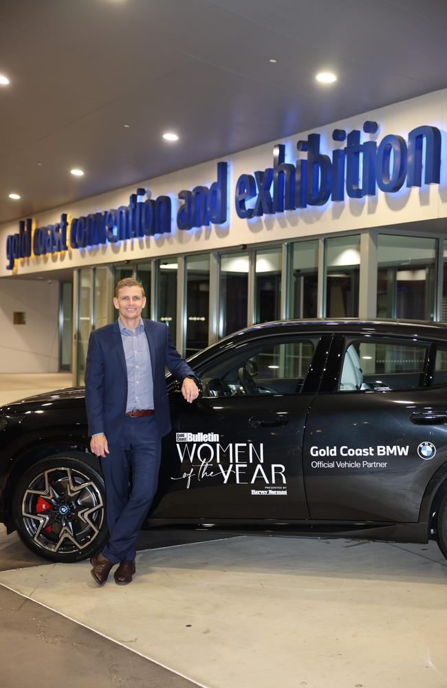 Adam OBrien at the Gold Coast Bulletin Women of the Year Awards 2024 launch at Gold Coast Convention and Exhibition Centre. Picture, Portia Large.