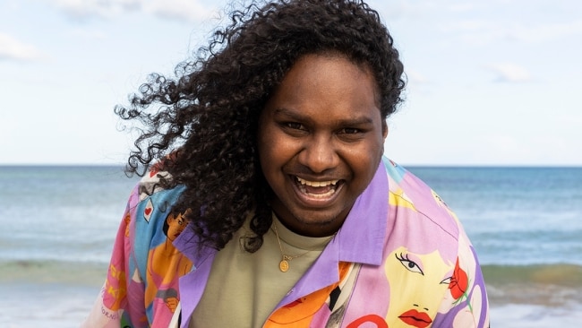 Aboriginal rapper Baker Boy is leading the Commonwealth Games closing ceremony act for Australia. Picture: NCA Newswire