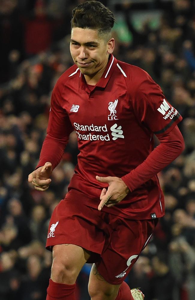 Roberto Firmino was the hat-trick hero for Liverpool.