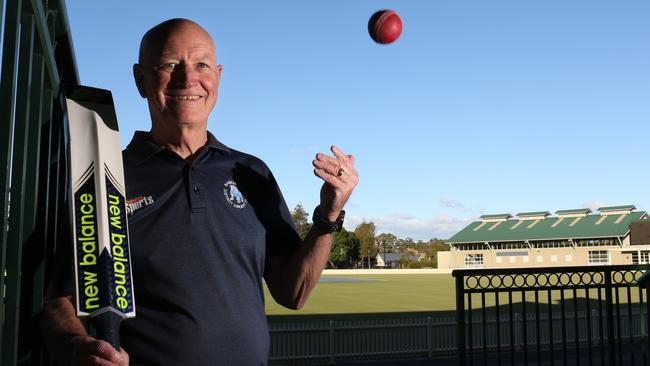 Martin Klumpp at the Bankstown Cricket Club oval. Picture: Robert Pozo